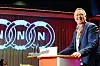 IKKETEMA: NNN-leder Jan-Egil Pedersen på Landsmøtet 2017. Sekstimersdag ble ikke tatt opp.
