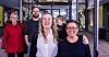 TOLKER: De NTL-organiserte tegnspråktolkene i Nav mener etaten burde ansette flere av de mange frilanserne. Fra venstre: Hege Jensen, Ørjan Strømmen, NTL-tillitsvalgt Nina Åsbakk, Sigrid Tranaas Svandsen, Anne-Grete Fandin.