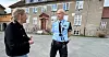 Ap-politiker Maria Aasen-Svensrud møtte NFF-tillitsvalgt Petter Lajord-Stilén på Bredtveit fengsel, for å diskutere framtida for kriminalomsorgen.