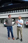 MÅ TA LÆRDOM: Arvid Erga (t.v.) og Arne Sele er opptatt av at fagbevegelsen skal lære av det som har skjedd i Rogaland energiforening. Sele er i dag foreningens leder.
