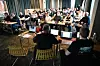 HISTORISK: 46 stemmeberettigede var samlet på The Wood til historines første årsmøte i Nordland Elektroarbeiderforening (NEAF).