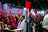 LO-kongressen skal vedta den endelige politikken i mai neste år. Bildet er fra forrige LO-kongress i 2022.