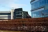FÅR 5G: Fornebu, på taket av Telenors bygg.