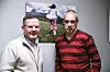 NOAS-leder Mads Almaas og HK-tillitsvalgte Andreas Furuseth