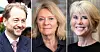 Kjell Inge Røkke, Kristin Clemet og Hilde Midthjell.