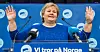 Statsminister og Høyre-leder Erna Solberg innledet på Høyres felleskonferanse på Sundvolden Hotel søndag ettermiddag.