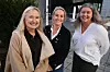 KURSLEDERE: Prosjektleder i Lyskultur, Christine Wehler Knudtzon (t.v.), daglig leder i Lyskultur, Ida Thorendahl og forbundssekretær i EL og IT Forbundet, Heidi Lie, håper lyskurset gir mersmak.