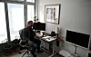 HJEMMEKONTORET: Det gir bedre muligheter til å koble av med mekling i hjemmet. Men EL og IT-leder Jan Olav Andersen mener det likevel er større utfordringer, og håper mekling hjemmefra blir en engangshendelse.