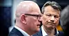 MOTPARTER: Det har blitt mange møter mellom Egil André Aas og personaldirektør i staten, Gisle Norheim (t.v).