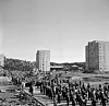 17. mai blant OBOS-blokkene på Etterstad i 1951.