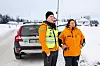 REDDET LIV: Tomas Muribø og Henriette Westhrin sier at Norsk Folkehjelp sammen med nødetatene, bidro til å redde liv morgenen etter skredet.