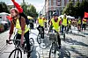 Foodora-sykkelbudene har hatt reallønnsnedgang, sier klubbleder Espen Utne Landgraff (til venstre).