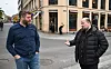 Leder i EL og IT Forbundet, Geir Ove Kulseth og forbundssekretær Steffen Bjørkavåg Olsen er opptatt av innsatsen mot a-krim.
