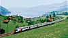 Die Schweizerische Bundesbahnen (SBB) frakter 365,9 millioner passasjerer i året. 98 prosent av dem er fornøyde (tall fra 2013).