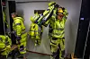 GARDEROBE: No skal alle ha damegarderobe frå dag ein på byggeplassen, sånn tømrarlærling Anna Aunaas og kollegaene har på Øvre Nyhamna i Trondheim.