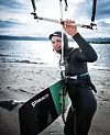 SIDEN 2014: Kjetil oppdaget kiting da han gikk på videregående for åtte år siden. Nå kiter han så fort det er vind.