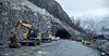 NÅ SKAL LØNNA BESTEMMES: I dag starter forhandlingene på overenskomsten for private anlegg. Dette bildet er tatt i forbindelse med tunnelarbeid i  Seimsdalstunnelen i Årdal.