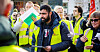 Klubbleder Kasim Shah takket for støtten, og fortalte at det ga energi til de streikende.