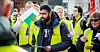 Klubbleder Kasim Shah takket for støtten, og fortalte at det ga energi til de streikende.