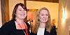 Katrine Haugland Martinsen (FO) og arbeidsminister Anniken Hauglie på Kartellkonferansen