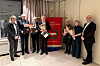 NAF avd. 6 arrangerte merketreff for jubilanter i Sogn og Fjordane i Sogndal i forbindelse med sitt årsmøte 13. mars 2026. Fra venstre ser vi nestleder i Arbeidsmandsforbundet, Arne Presterud, 50-årsjubilantene Harald Loneland, Arvid Vedå og Arve Rasdal, 40-årsjubilanten Henny Myklemyr, 25-årsjubilanten Aris Hammarsø og leder i avdelingen, Knut-Johannes Berg.