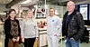Iherdig kamp for fabrikkens eksistens ble kronet med seier for de tillitsvalgte hos Palla Pharma. F.v.: Marianne Erlund, FLT, Catharina Sørlie Heiland, Tekna, Gro Anita Liane, NITO og Jørn H. Isaksen, Industri Energi.