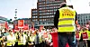 Mange bedrifter har bedt om at ansatte får jobbe under streiken. Illustrasjonsfoto fra streikemarkering på Youngstorget i Oslo.