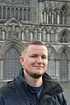 Espen Sæther tror jobben i Nidarosdomen er en han sannsynligvis aldri vil komme i nærheten av igjen.