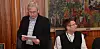 Leder av LOs forhandlingsavdeling, Knut Bodding (til venstre), ser for seg sen nattestid før årets forhandlinger er i boks eller streik er et faktum. Sjeføkonom Roger Bjørnstad i LO til høyre.