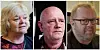 FO-leder Mimmi Kvisvik, leder i Transportarbeiderforbundet Lars Johnsen og EL og IT-leder Jan Olav Andersen stemte imot at LO skulle sponse hopperne.