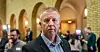 FRUSTRERT: Forbundsleder i Industri Energi, Frode Alfheim, var kanskje mest misfornøyd av alle i vandrehallen på Stortinget fredag.