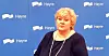 Statsminister og Høyre-leder Erna Solberg mener at LOs bevilgning til de rødgrønne partiene gjør at flere private givere gir penger til Høyre.