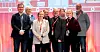 Disse skal styre NNN-skuta de neste fire årene (fra venstre): Jarle Wilhelmsen (første nestleder), Ann Elise Hildebrandt (forbundssekretær), Anne Berit Aker Hansen (forbundsleder), Line Haugland (forbundssekretær), Bjørn Tore Kyllo (andre nestleder), Tove Berit Berg (forbundssekretær), Ingunn Vambeseth (forbundssekretær) og Yngve Hansen (forbundssekretær).