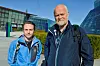 NY PÅ TOPP: Esben Smistad (t.v.) er ny hovedtillitsvalgt i Telenor Norge. Han skal lede over 1200 EL & IT-medlemmer fordelt på fem avdelinger og et datterselskap. Per Gunnar Salomonsen tar to nye år som konserntilltsvalgt i Telenor.