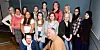 FØRSTE KULL PÅ JENTEKURS: (Bak fra venstre:) Else Sofie Berg, forbundssekretær Cathrine Ertsås, Helene Ofstad Kristiansen, Beate Eidissen, Monica Haga, Eli Helen Pedersen, Cathrine Nordhus, Natalie Sjaastad og Shirinhon Zafarmirza. I minten: Elisabeth Lindin, Ida Moen, Andrea Gresseth, Else Marie Guttormsen. Foran fra venstre: Marius Antonsen Weisæth (leder av ungdomsutvalget) forbundssektretær og Håvard Sivertsen.