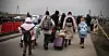 VIL IKKE BL: 35.000 flyktninger fra Ukraina er ventet til Norge. Men dagens flyktningstrøm skiller seg fra den forrige. Bildet viser ukrainske flyktninger som krysser grensa til Polen.