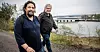 Harald Braathen med Petter Vellesen i bakgrunnen. Bildet er fra da Bygnigsarbeidernes Idrettsforening i Oslo var på trimtur i 2021.