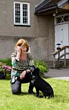 FENGSELSHUND: Diddi er Norges første fulltidsarbeidende fengselshund