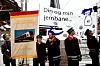 NESTE STASJON - STORTINGET: Medlemmene i Norsk Jernbaneforbund og Norsk Lokomotivmannsforbund er klare for politisk streik.