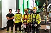 Fire av fem BKK-montører i NM: F.h. Marius Stenseide, Kristoffer Ekeland, Jan Martin Husebø Hope og Robin Avedal skaar