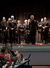 Jernbanens Musikkorps Oslo er et selvsagt valg ved åpningen av NJFs landsmøte, og de var på plass også i år.