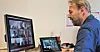 DIGITALE KURS: Chris Gøran Holstad var en av kurslederne på digitale kurs for tillitsvalgte i 2020 og 2021. Bildet er fra et kurs i fjor høst.