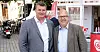 NORSK-SVENSK KAMERATSKAP: De var veldig gode venner og kollegaer, Hans-Christian Gabrielsen (t.v.) og tidligere LO-leder i Sverige, Karl-Petter Thorwaldsson.