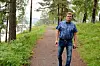 POPULÆR: Eiker-innsjøen er mye brukt av kommunens innbyggere, både til bading og til turgåing.