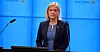 Statsinister Magdalena Andersson red av stormen, for denne gang.
