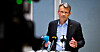 LO Stats leder Egil André Aas under pressekonferansen på Bristol, etter at partene kom til løsning og unngikk streik, nesten 18 timer på overtid.