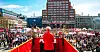 Peggy Hessen Følsvik var hovedtaler for andre gang under onsdagens 1. mai markering på Youngstorget.