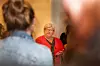 AVSLUTTET: LO Stat-leder Tone Rønoldtangen kunne i dag orientere Riksmekleren om at LO stat godkjenner meklingsresultatet.