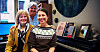 MUSIKKPEDAGOGER: Ingrid Anette Danbolt, Siri Haukenes (bak) og Nina Engesnes.