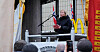 HOVEDTALE: NNN-forbundsleder Anne Berit Anker Hansen holdt dagens hovedtale i Trondheim. 1. mai er en viktig kampdag, fastslo hun.
